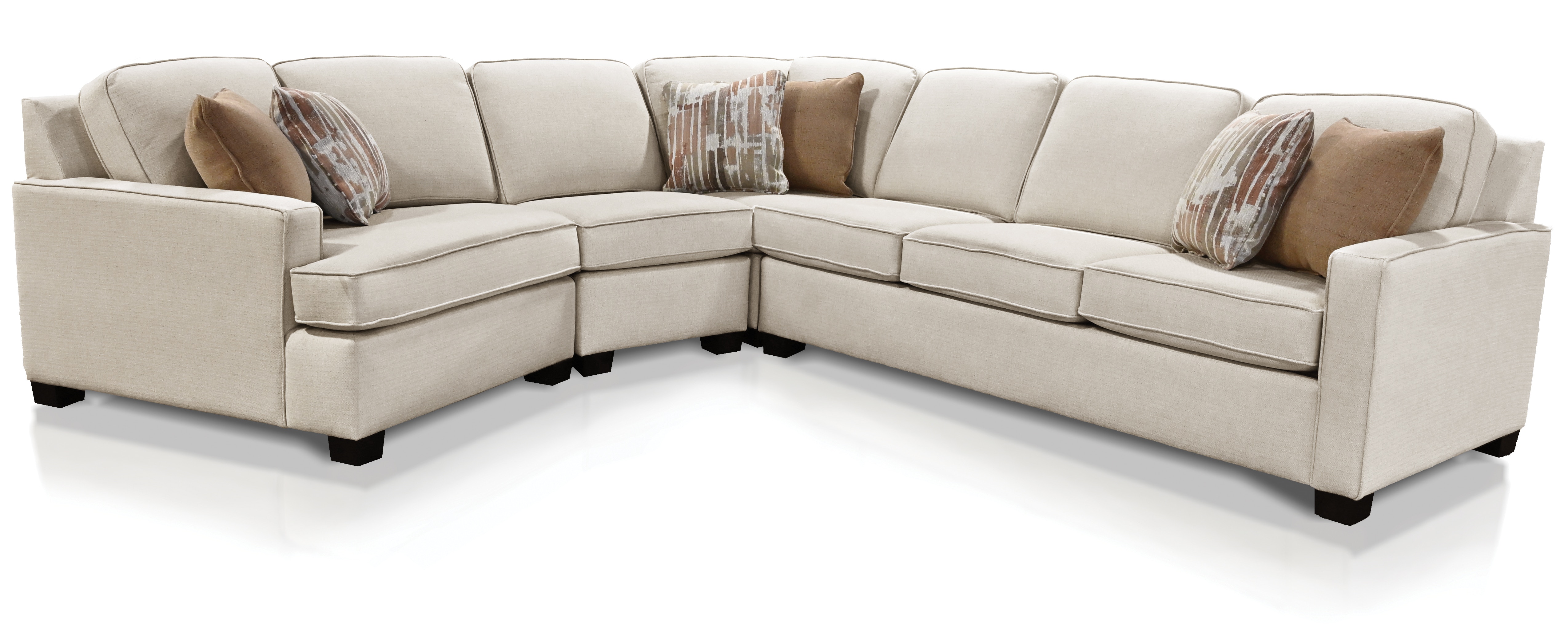 England Living Room Nola Sectional 3N00-Sect - England Furniture